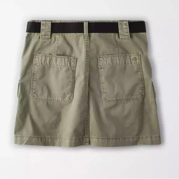 NWT American Eagle Hi-Rise A-Line Utility Skirt - Size 2 - Picture 10 of 10